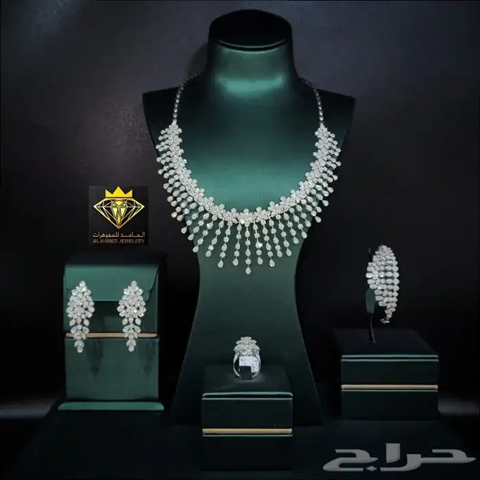 شبكات الماس اطقم الماس مجوهرات الحامد البحرين _ دبي جميرا 1 34