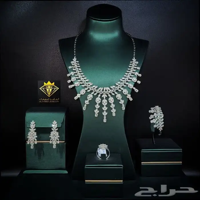 شبكات الماس اطقم الماس مجوهرات الحامد البحرين _ دبي جميرا 1 16