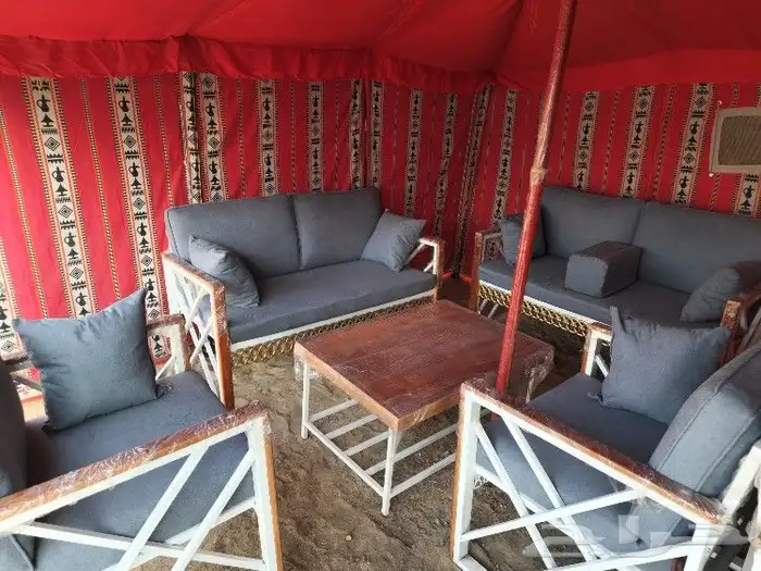 طقم كراسي مع جلسات 3