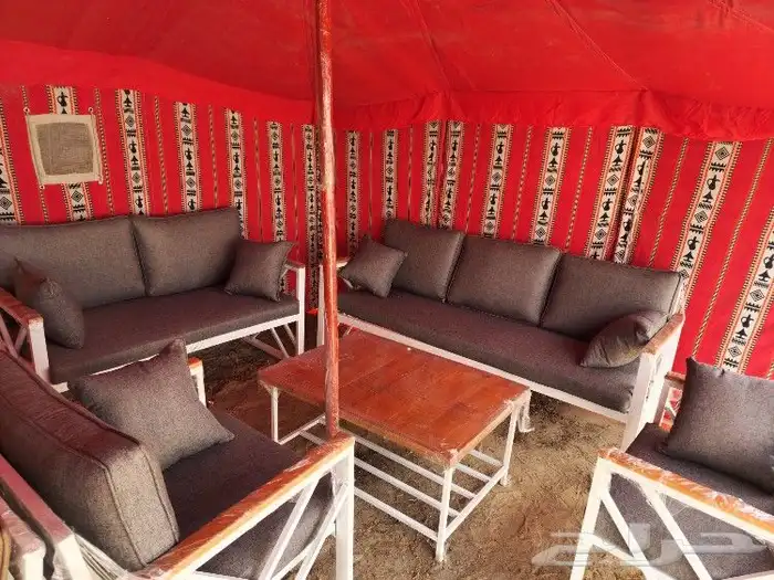 طقم كراسي مع جلسات 4