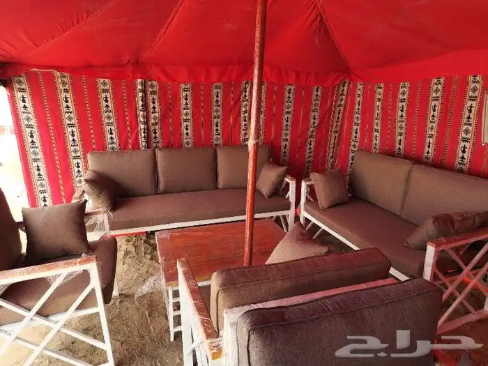 طقم كراسي مع جلسات 5