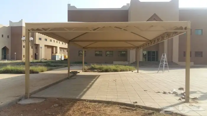 مظلات وسواتر وجلسات وجميع أعمال الحداده 35