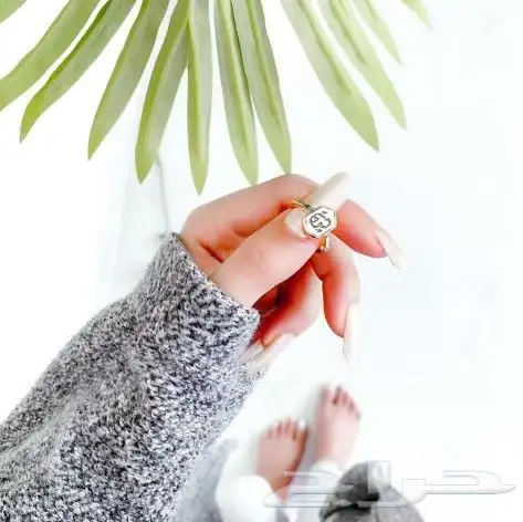 خواتم ملكيه فضه خالص عيار925بالاسم 12