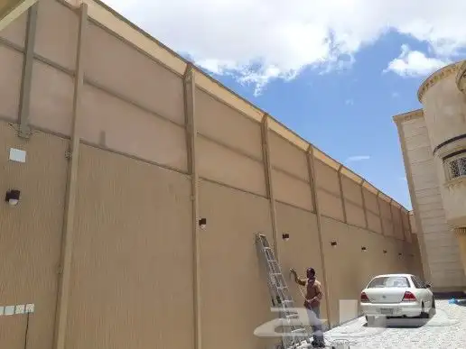 مظلات وسواتر وجلسات وجميع أعمال الحداده 14