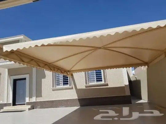 مظلات وسواتر وجلسات وجميع أعمال الحداده 24