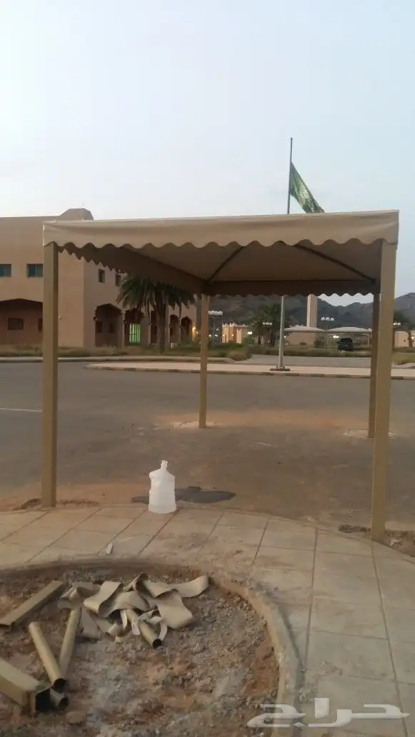 مظلات وسواتر وجلسات وجميع أعمال الحداده 40