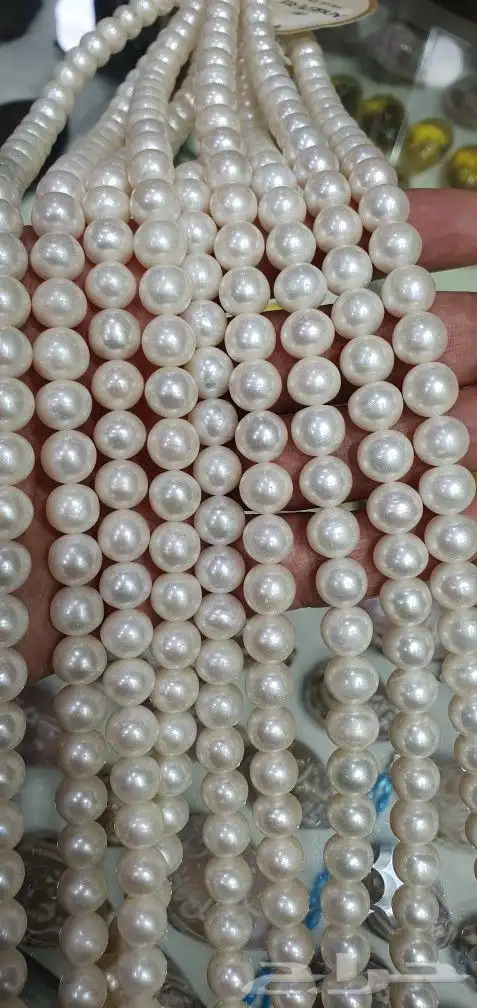 لولو سبح واطقم حبات صافية اصلي زراعي جملة ومفرد 29