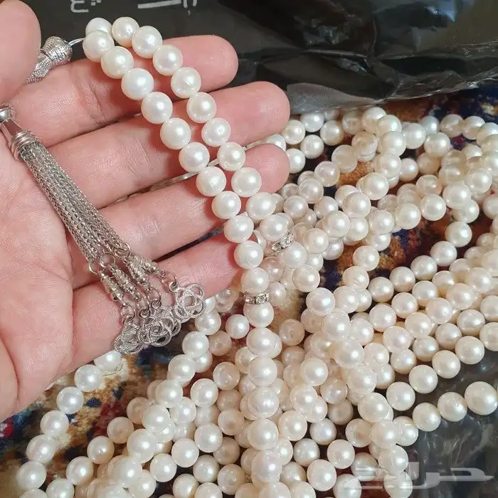 لولو سبح واطقم حبات صافية اصلي زراعي جملة ومفرد 8