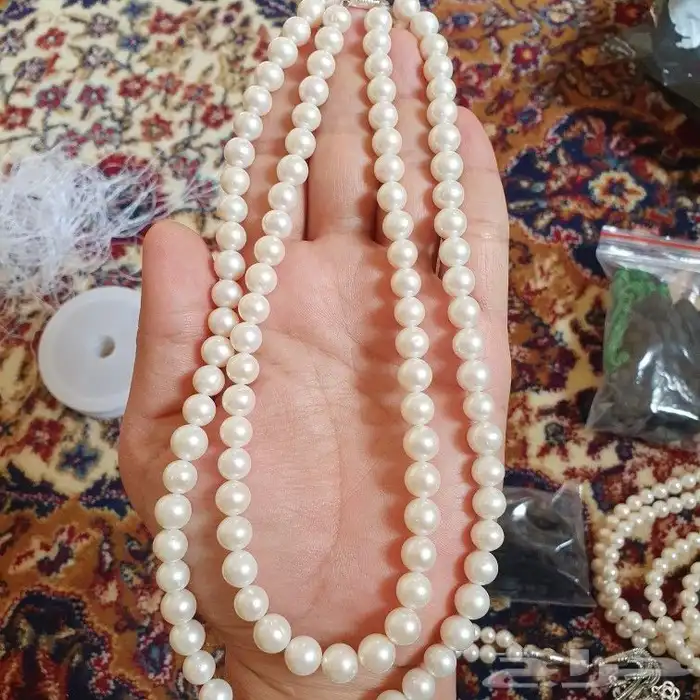 لولو سبح واطقم حبات صافية اصلي زراعي جملة ومفرد 5