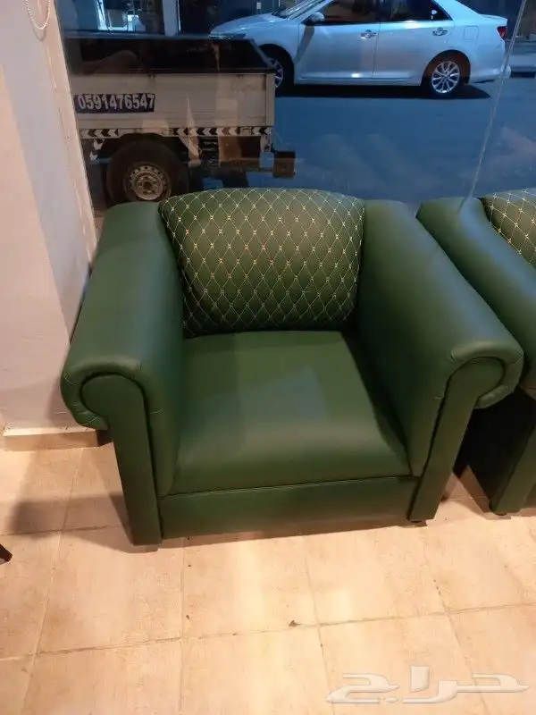 تفصيل جاهز كنبات جلد للمكاتب والفنادق وكوفي ش 2