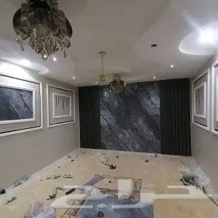 ديكورات منزليه تكسيات ورخام وشاشه جبس اناره 8