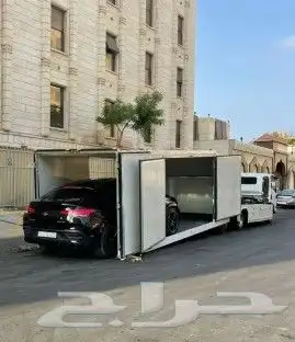 سطحه مقفله مغلقه لنقل سيارت من سعوديه لامارات 4