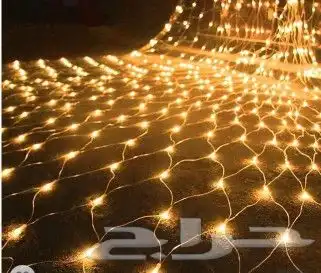 لمبات زينة ستارة وشبكة وحبل 16