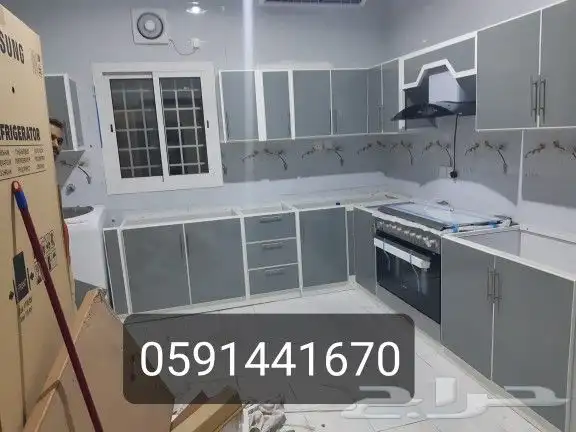 kitchen صيانة مطبخ المونيم و جديد 8