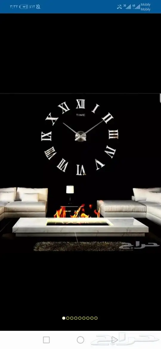 ساعات حائط 3d 16