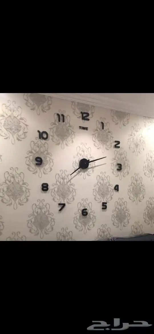 ساعات حائط 3d 4