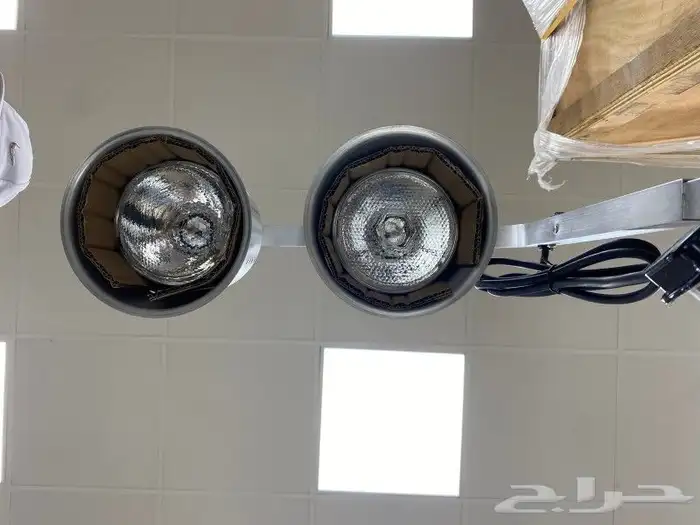 سخان بطاطس مع صحن وإنارة 4
