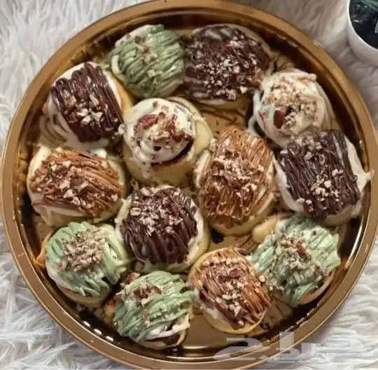 سينابون وبسبوسه ومعجنات قطنيه لأسر منتجه مكه 4