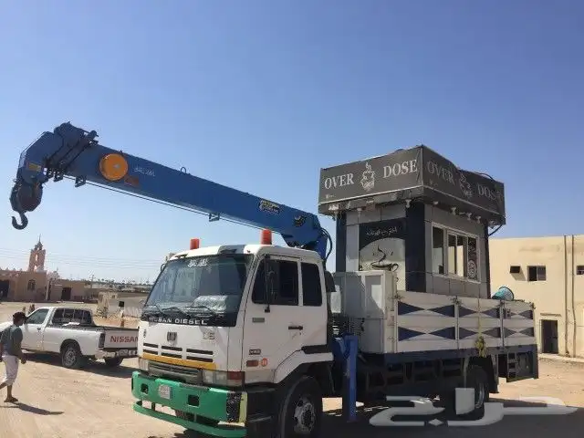 سطحه ونش بوم تراك 7 طن للايجار 4