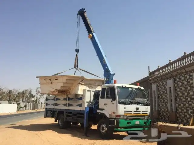 سطحه ونش بوم تراك 7 طن للايجار 5
