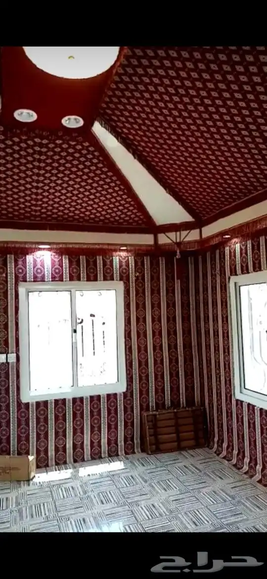بيوت شعر شوايات قرميد تلبيس داخلي مجالس عربيه أعمال خشبيه 0551730023 63