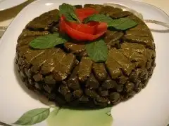صحن فرنسي سمبوسك ششبرك محاشي ورق عنب كبة ماكولات سوريه 8