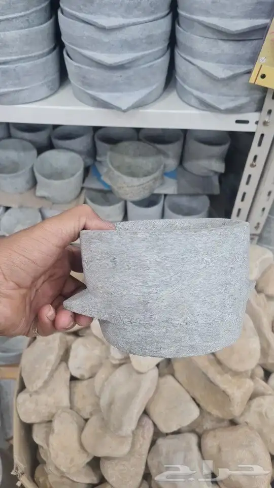 قدور حجريه مغش برمه صحون مرهاحجر 3
