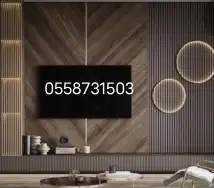 ديكورات العالميه جده رفوف شاشات مرايات 8