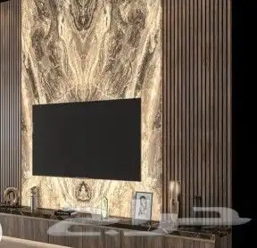 ديكورات العالميه جده رفوف شاشات مرايات 27