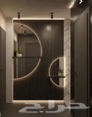 ديكورات العالميه جده رفوف شاشات مرايات 49