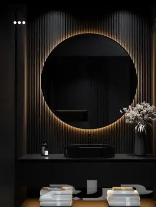 ديكورات العالميه جده رفوف شاشات مرايات 42