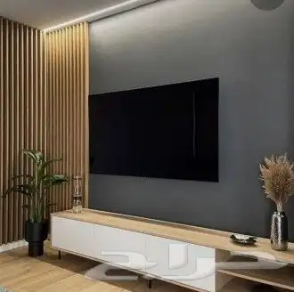 ديكورات العالميه جده رفوف شاشات مرايات 53