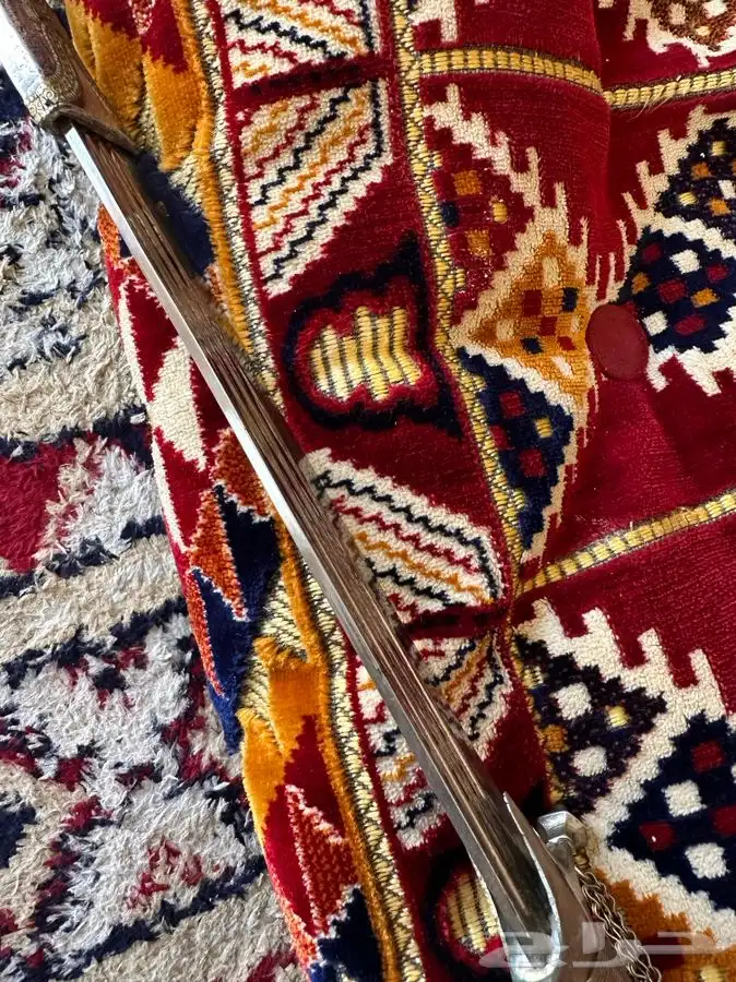 سيف طايفي طوله كامل 86سم وطول السله بدون المقبض 75 سم 8
