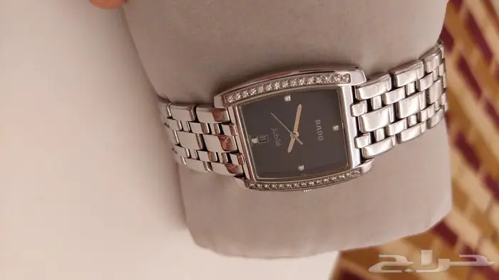 ساعة الماس وكالة نوع رادو RADO سويسرية أصلية 100 7
