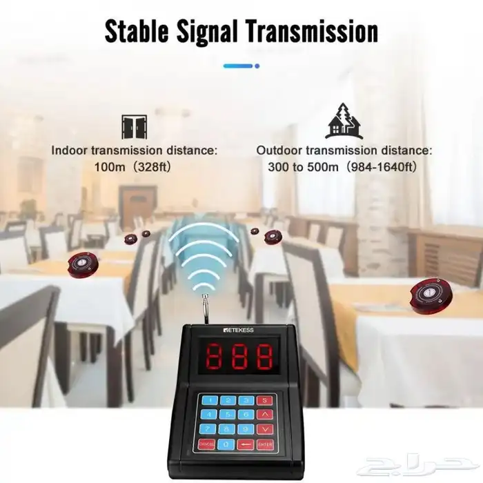 جهاز بيجر للمطاعم والكافيهات 5