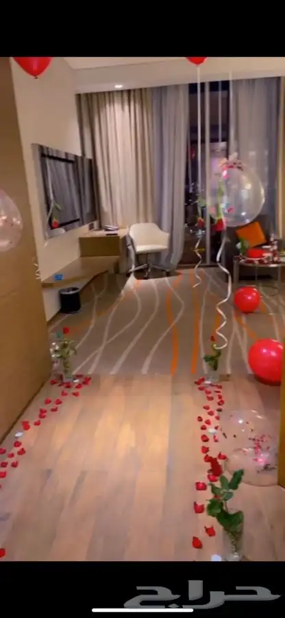 تنسيق ذكرى زواج وتجهيز غرف عرسان 23