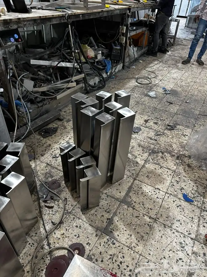 نزول نافورة شلال ستانلس ستيل مصبات استيل 15