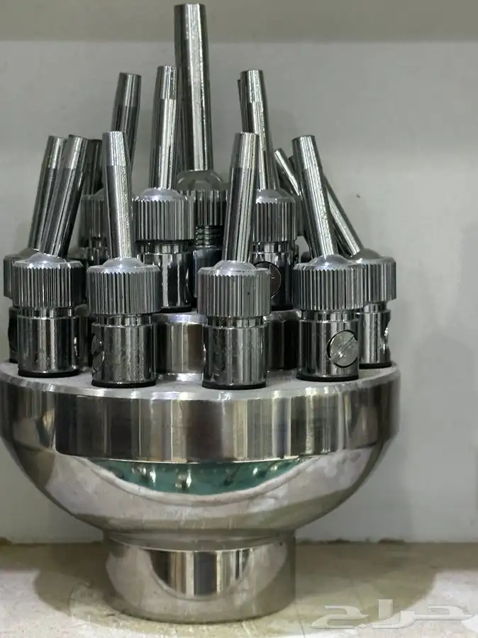 نزول نافورة شلال ستانلس ستيل مصبات استيل 9