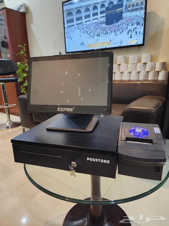 اجهزة كاشير مع البرنامج تدعم الفاتورة الاكترونية 0