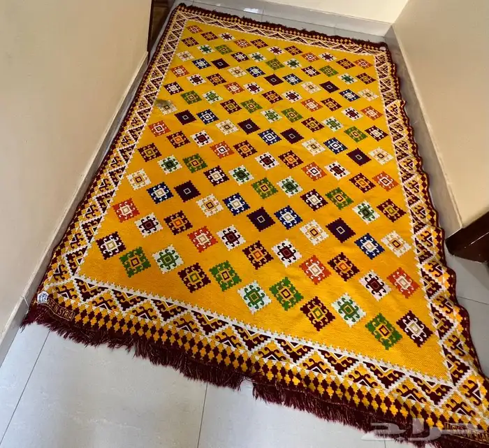 مفرشه مدات تراثية صناعية سوري 1
