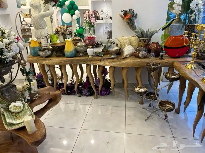 طقم خشب طبيعي نادر 0