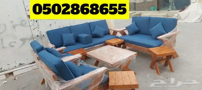 كراسي خشب للجلسات الخارجية 17