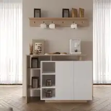 ركن كوفي Alfa ابيض مع بيج 0