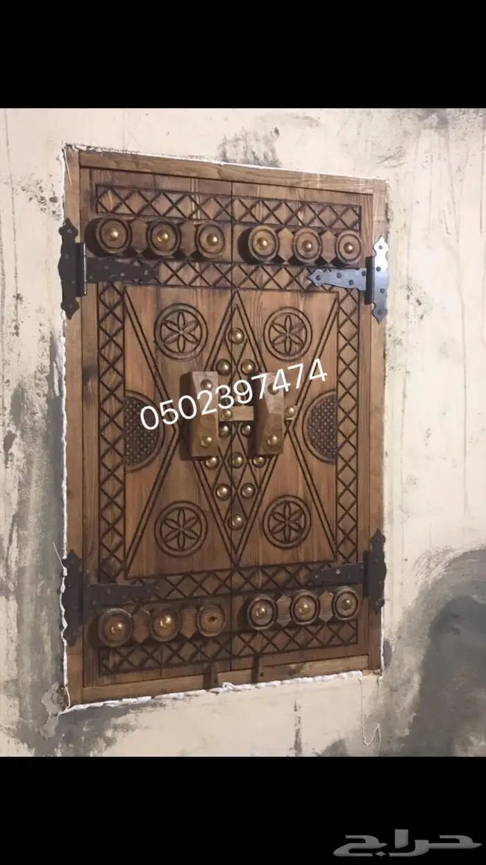 مجالس تراثية ابواب درايش خشب قديمه 4