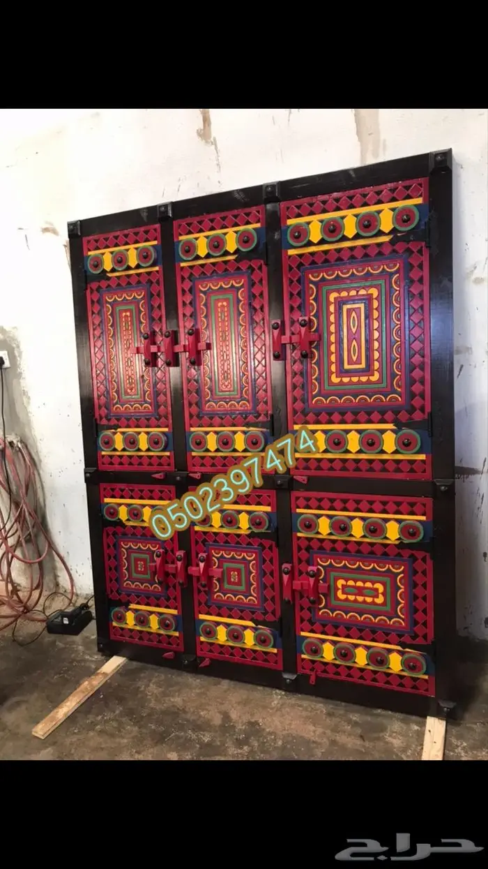 مجالس تراثية ابواب درايش خشب قديمه 10