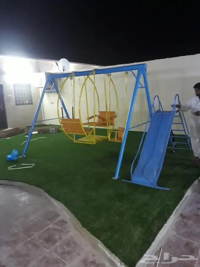 مرجيحة زحليقة صحن دوار نطيطة 7