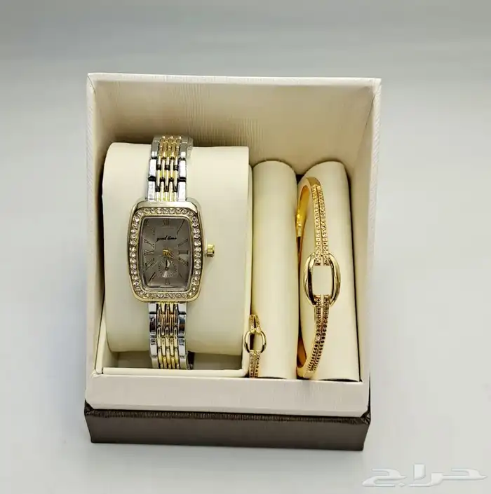طقم ساعه نسائي فخم و انيق - اطقم ساعات نسائيه فخمه 42