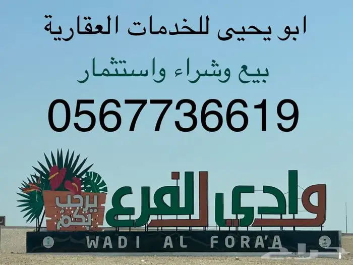 وادي الفرع مخطط ملح 0
