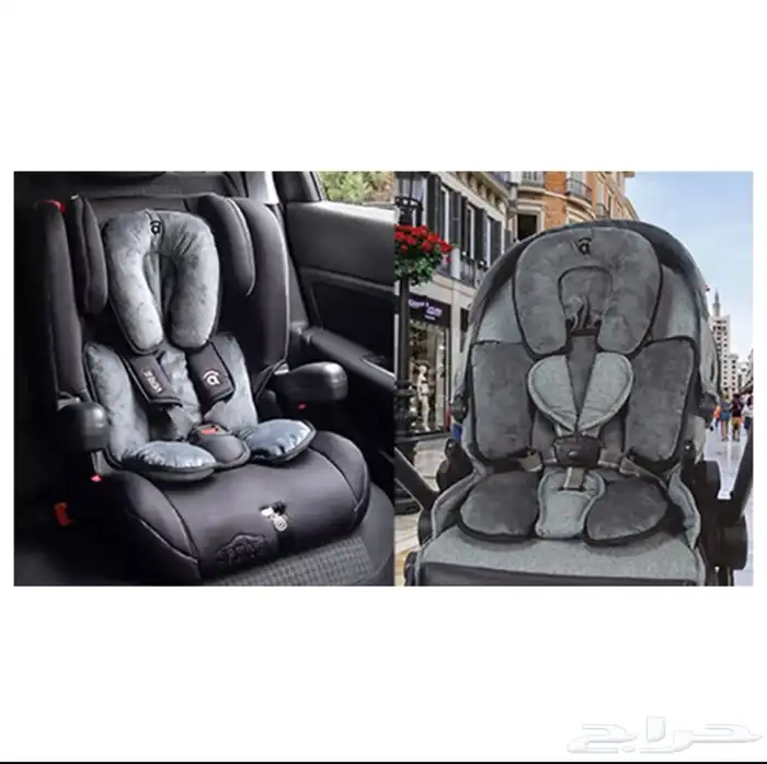 قطعه اضافيه لكرسي السياره للاطفال شبه جديده 0