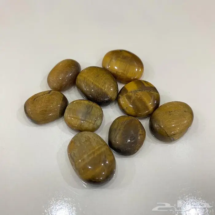 احجار تايقر افريقي اصلي قديمه ومخزنه 7